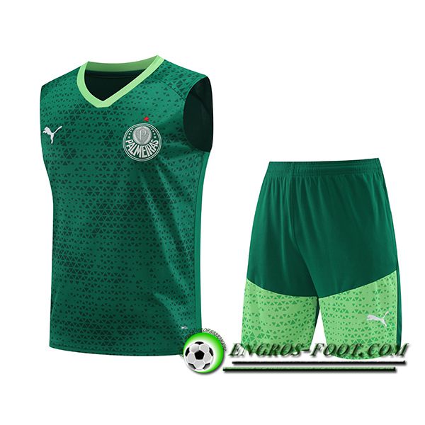 Ensemble Training Debardeur Palmeiras Vert 2024/2025