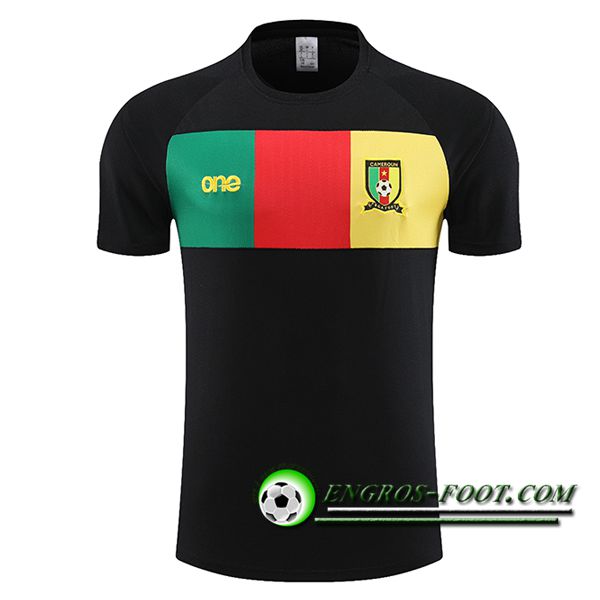 Training T-Shirts Cameroun Noir 2024/2025