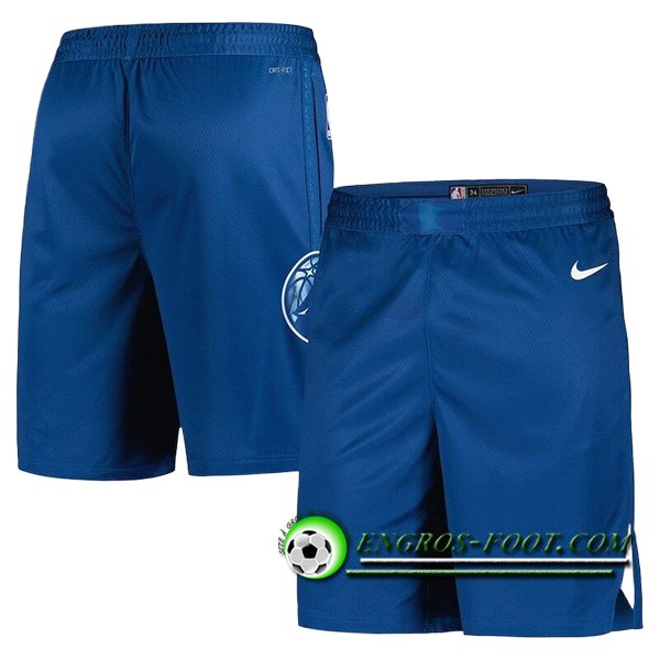 Shorts NBA Minnesota Timberwolves 2024/25 Bleu -04