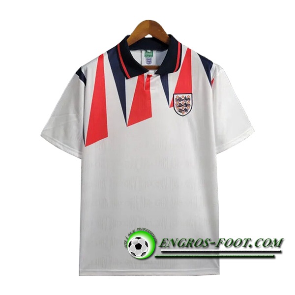 Maillot de Foot Angleterre Retro Domicile 1992