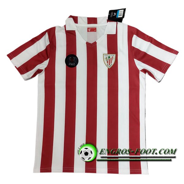 Maillot de Foot Athletic Bilbao Retro Championship Commemorative 1984