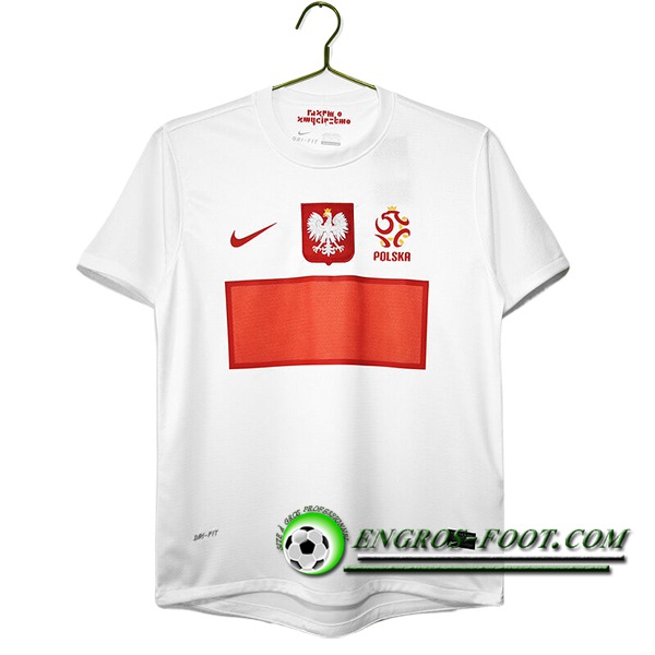 Maillot de Foot Pologne Retro Domicile 2012