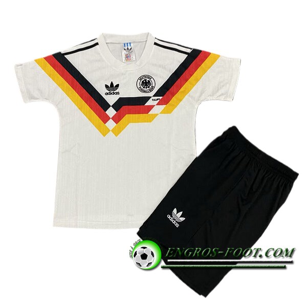 Maillot de Foot Allemagne Retro Enfant Domicile 1990