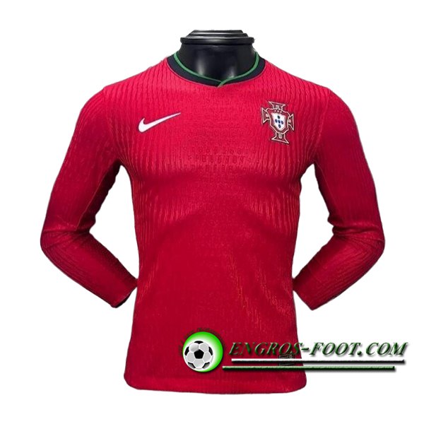 Maillot Equipe Foot Portugal Domicile Manches Longues 2024/2025