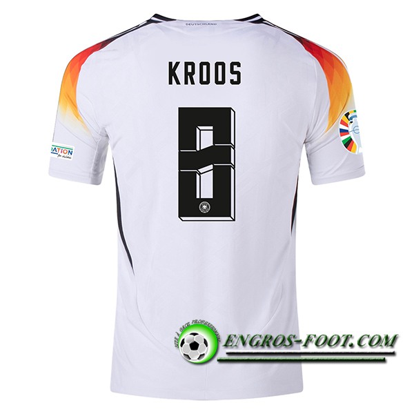 Maillot Equipe Foot Allemagne (KROOS #8) 2024/2025 Domicile