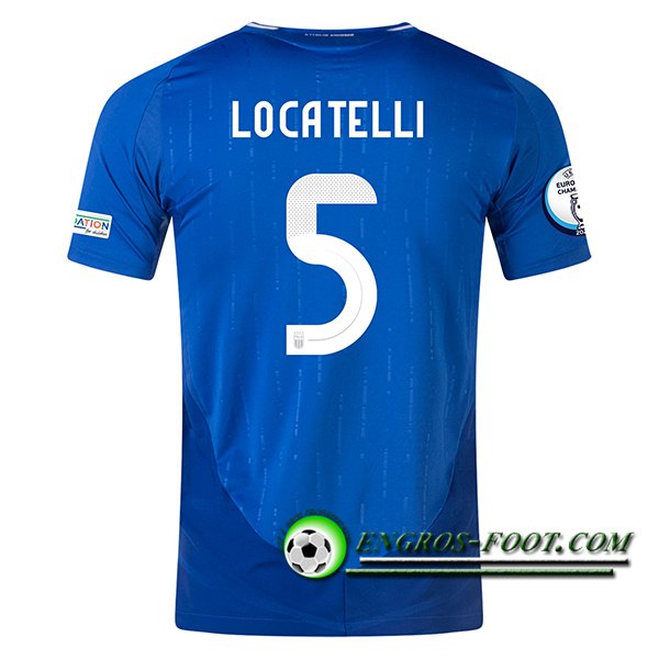 Maillot Equipe Foot Italie (LOCATELLI #5) 2024/2025 Domicile