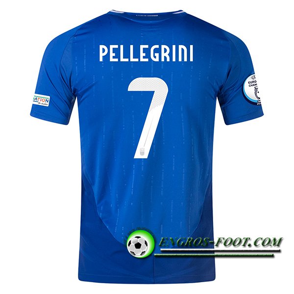 Maillot Equipe Foot Italie (PELLEGRINI #7) 2024/2025 Domicile