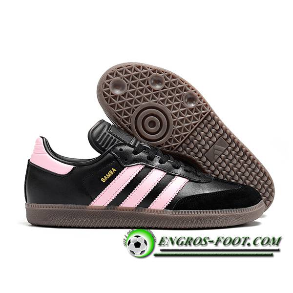 Adidas Chaussures de Foot SAMBA MESSI INDOOR BOOTS Noir/Rose