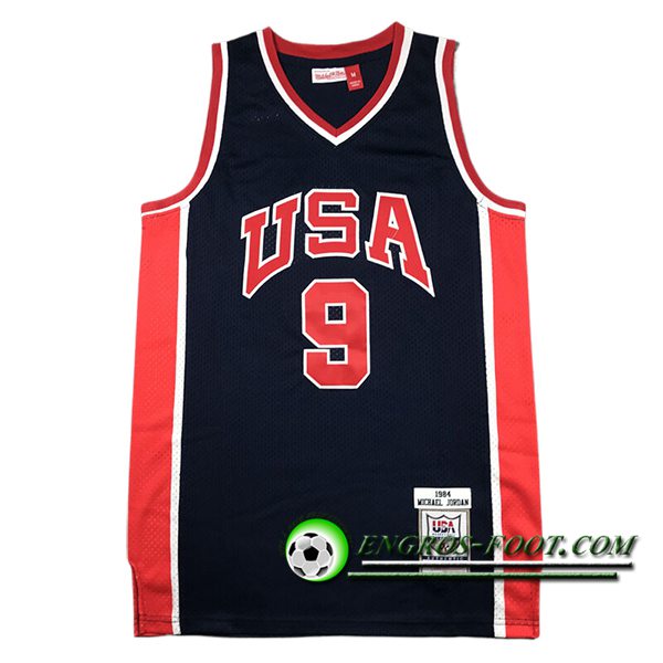 Maillot USA (#9) 2024/25 Rouge/Bleu/Blanc