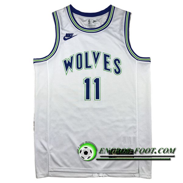 Maillot Minnesota Timberwolves (REID #11) 2024/25 Blanc/Bleu/Vert