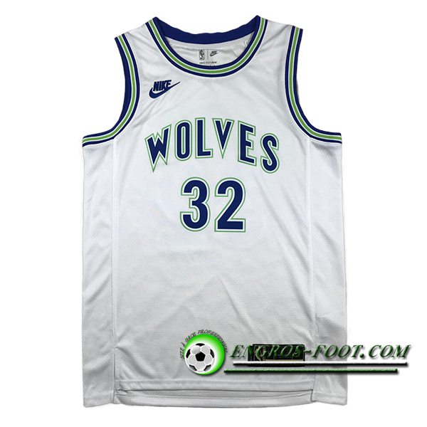 Maillot Minnesota Timberwolves (TOWNS #32) 2024/25 Blanc/Bleu/Vert