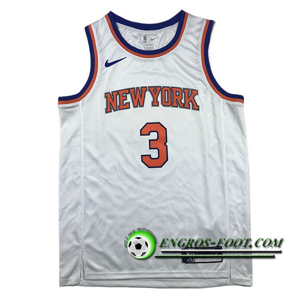 Maillot New York Knicks (HART #3) 2024/25 Blanc/Orange