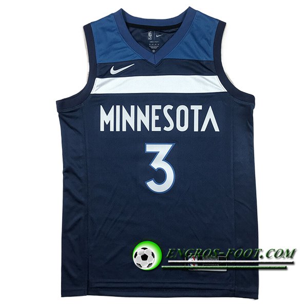 Maillot Minnesota Timberwolves (McDANIELS #3) 2024/25 Bleu/Blanc