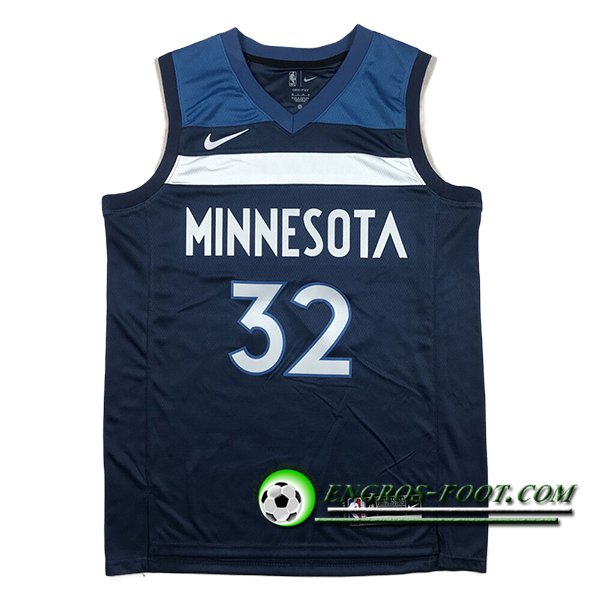 Maillot Minnesota Timberwolves (TOWNS #32) 2024/25 Bleu/Blanc