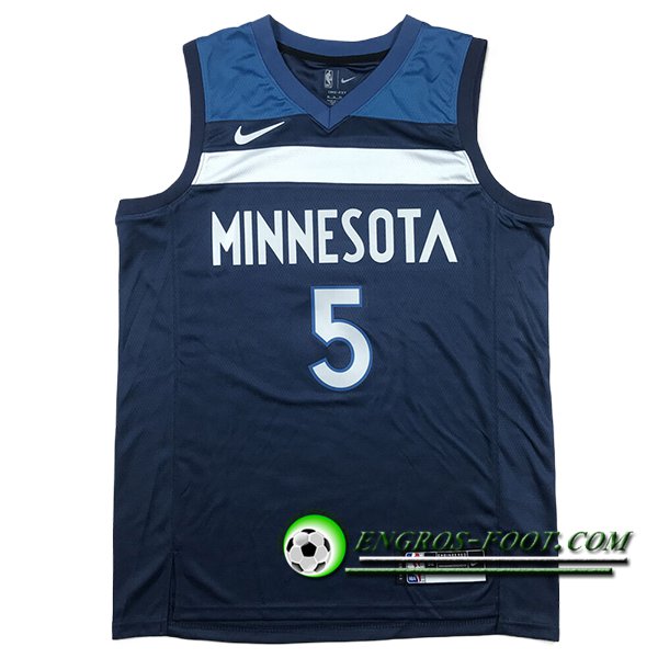 Maillot Minnesota Timberwolves (EDWARDS #5) 2024/25 Bleu/Blanc