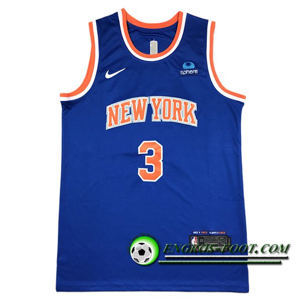 Maillot New York Knicks (HART #3) 2024/25 Bleu/Orange -02