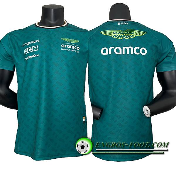 T-Shirt F1 Aston Martin Team Vert 2024