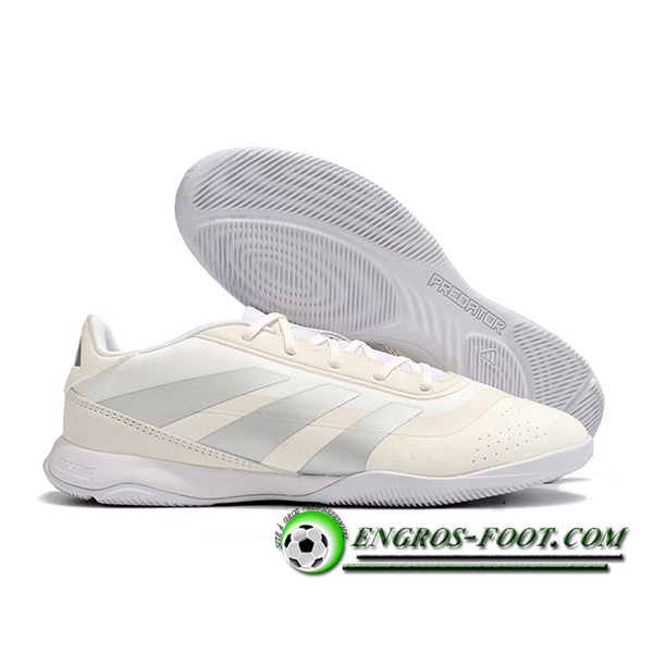 Adidas Chaussures de Foot PREDATOR 24 ELITE IC BOOTS Beige/Gris