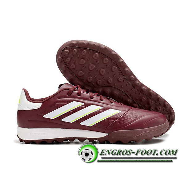 Copa Chaussures de Foot PURE.3 TF BOOTS Vin Rouge