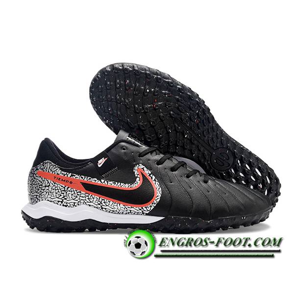 Nike Chaussures de Foot Tiempo Legend X Academy TF Noir -02