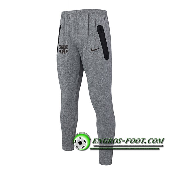 Pantalon Foot FC Barcelone Gris 2024/2025 -03