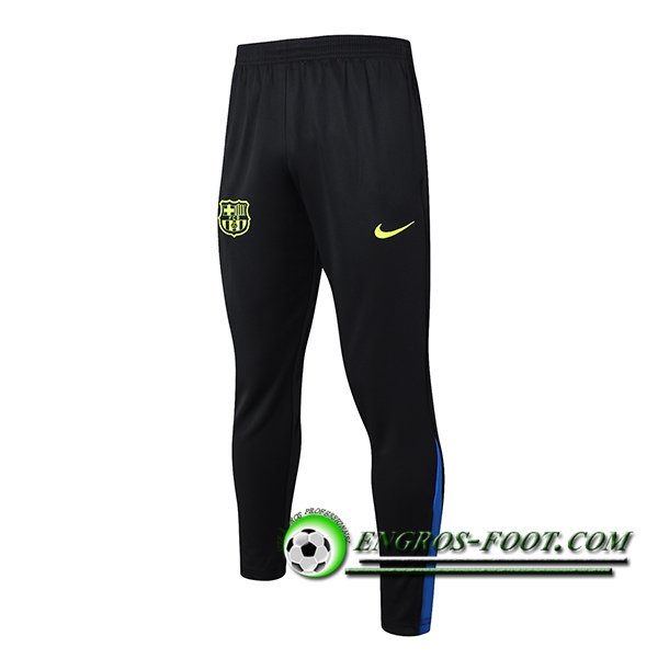 Pantalon Foot FC Barcelone Noir/Bleu 2024/2025