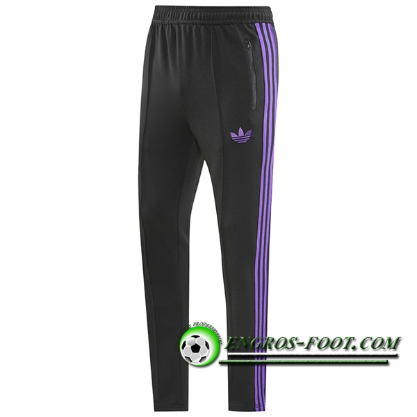 Pantalon Foot Adidas Noir/Pourpre 2024/2025