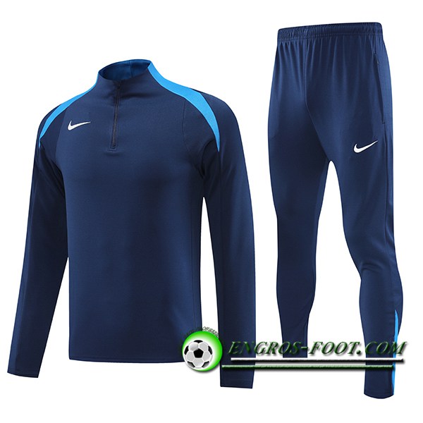 Ensemble Survetement de Foot Nike Bleu Foncé 2024/2025