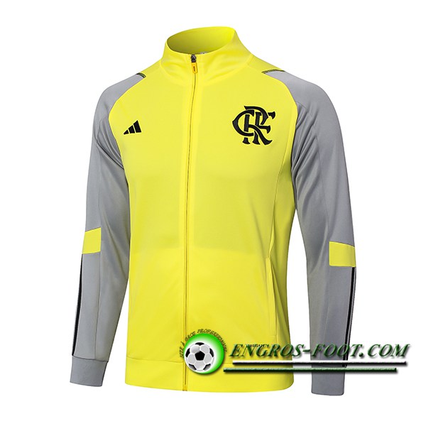 Veste Foot Flamenco Jaune/Gris 2024/2025