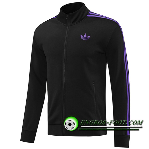 Veste Foot Adidas Noir/Pourpre 2024/2025