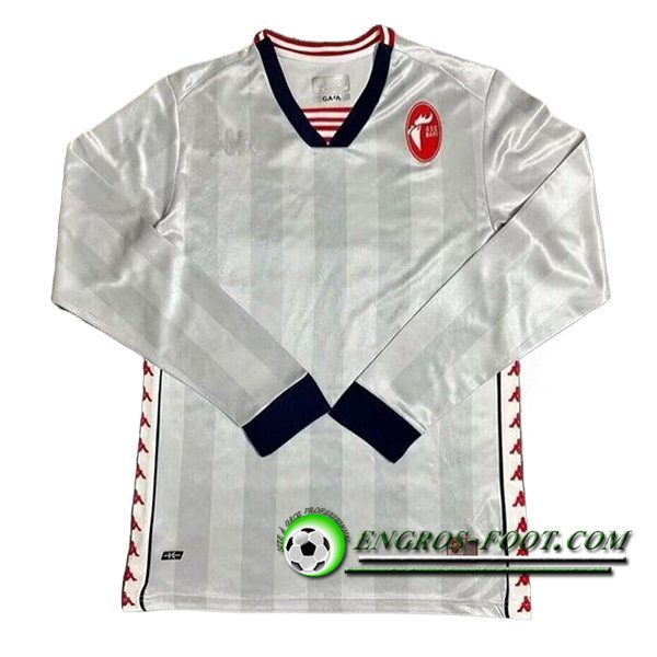 Maillot de Foot Bari Special Edition Manches Longues Gris 2024/2025