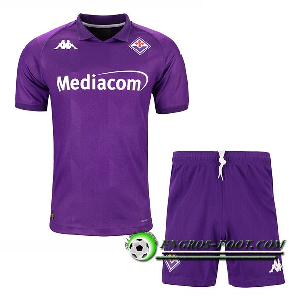 Nouveau Maillot de Foot ACF Fiorentina Enfant Domicile 2024/2025