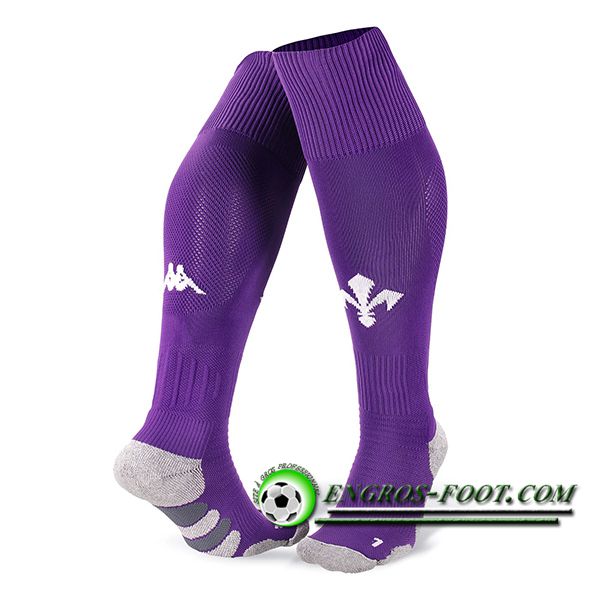 Chaussettes de Foot Fiorentina Domicile 2024/2025