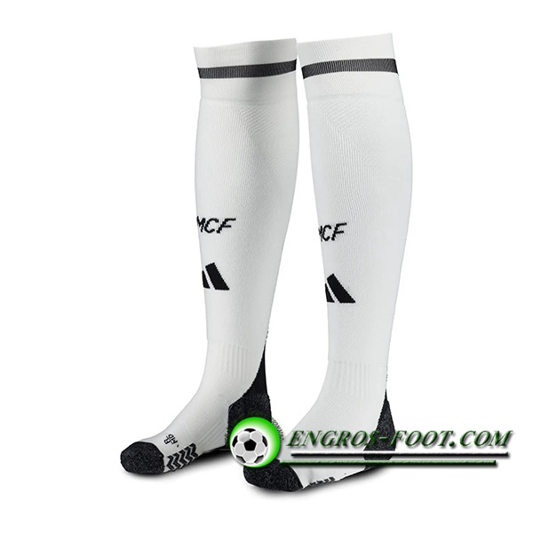 Chaussettes de Foot Real Madrid Domicile 2024/2025