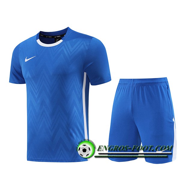 Ensemble Training T-Shirts Nike Bleu 2024/2025