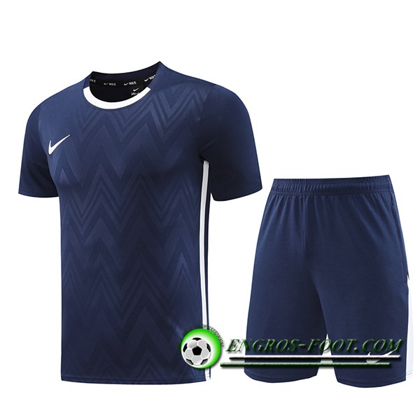 Ensemble Training T-Shirts Nike Bleu Royal 2024/2025