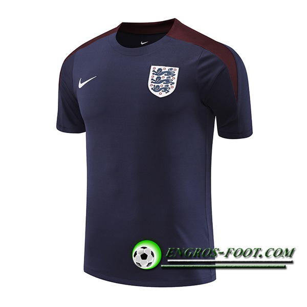 Training T-Shirts Angleterre Bleu/Rouge 2024/2025