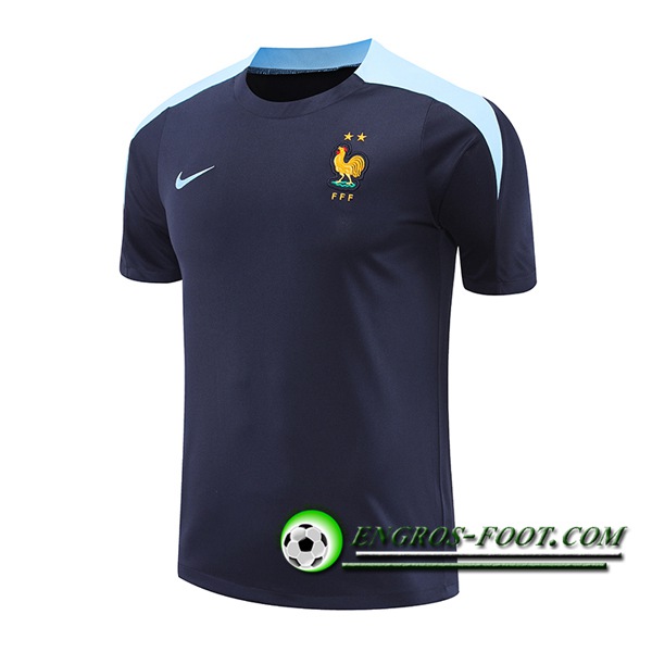 Training T-Shirts France Bleu Foncé 2024/2025
