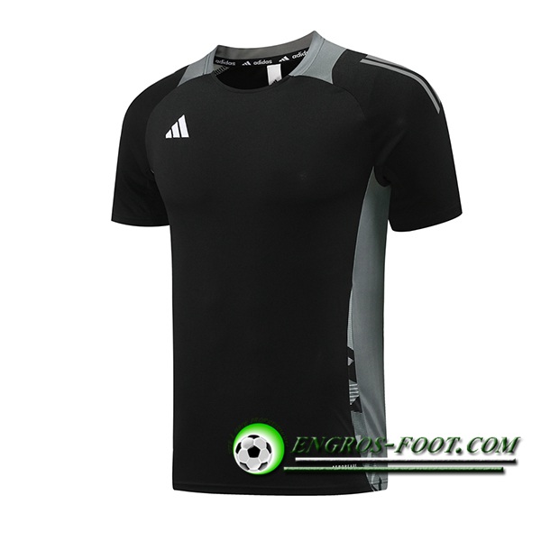 Training T-Shirts Adidas Noir/Gris 2024/2025