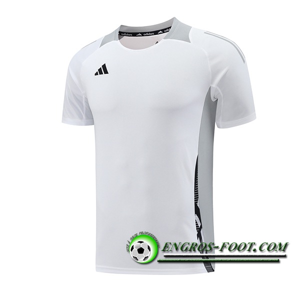 Training T-Shirts Adidas Blanc/Gris 2024/2025