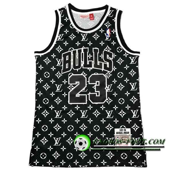 Maillot Chicago Bulls (JORDAN #23) 2024/25 Noir/Blanc