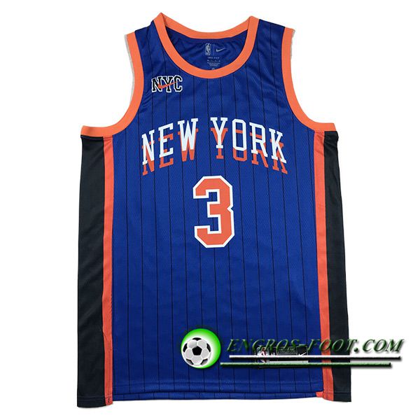 Maillot New York Knicks (HART #3) 2024/25 Bleu/Noir/Orange