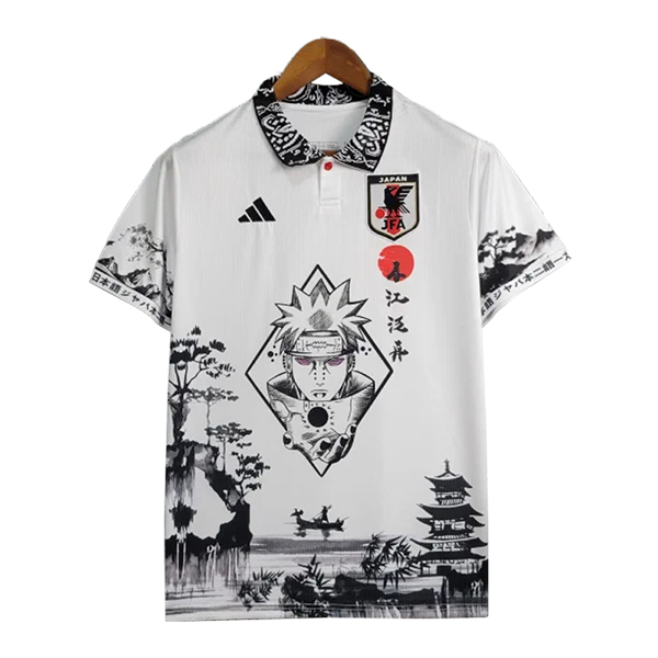 Maillot Equipe Foot Japon Special Edition Naruto Blanc 2024/2025 -02