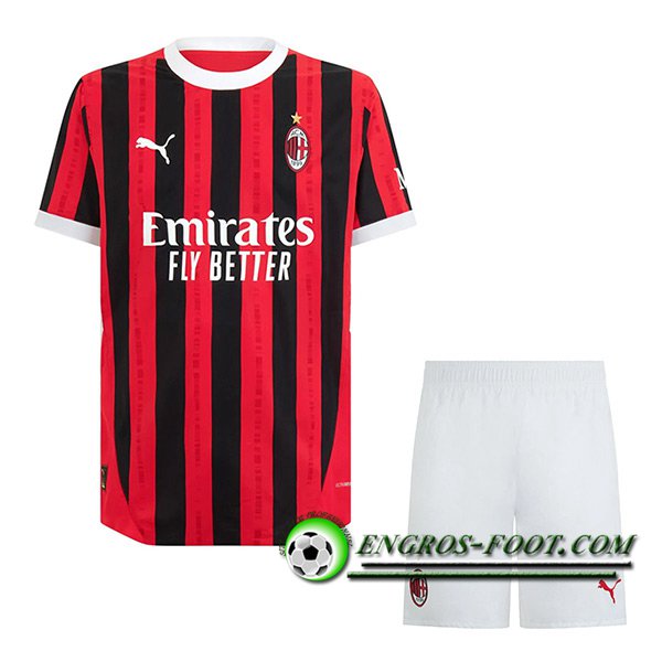 Ensemble Maillot Milan AC Domicile + Short 2024/2025