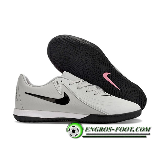 Nike Chaussures de Foot Phantom GX II ACAD LV8 IC Gris/Noir