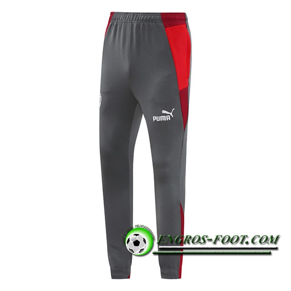 Pantalon Foot Milan AC Gris/Rouge 2024/2025