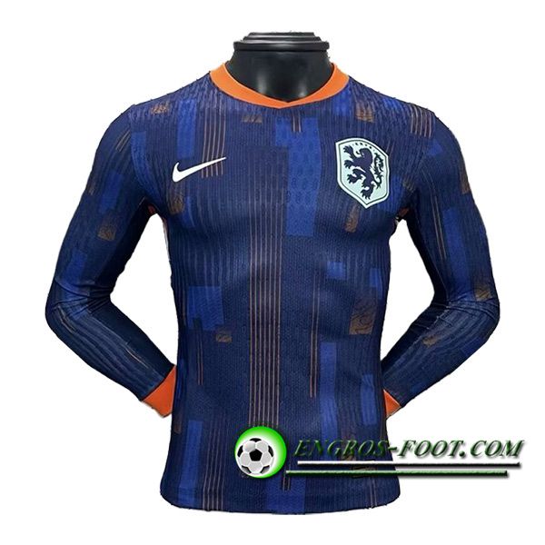 Maillot de Foot Pays-Bas Exterieur Manches Longues UEFA Euro 2024