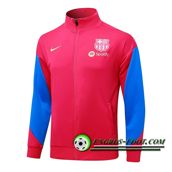 Veste Foot FC Barcelone Rouge/Bleu 2024/2025