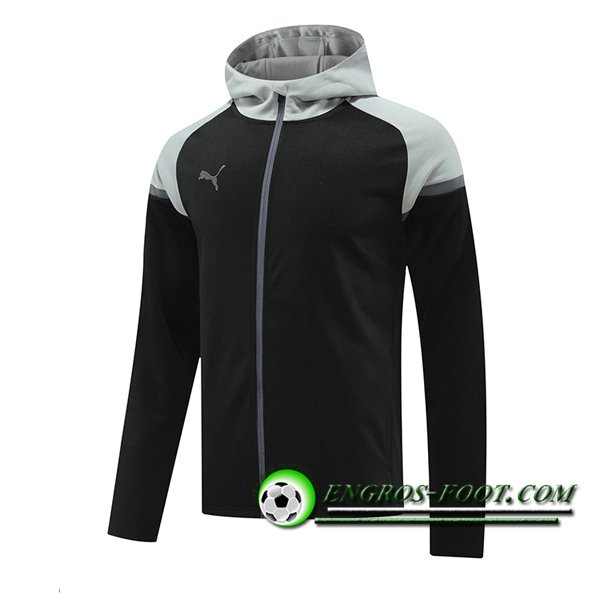 Veste A Capuche PUMA Noir/Gris 2024/2025