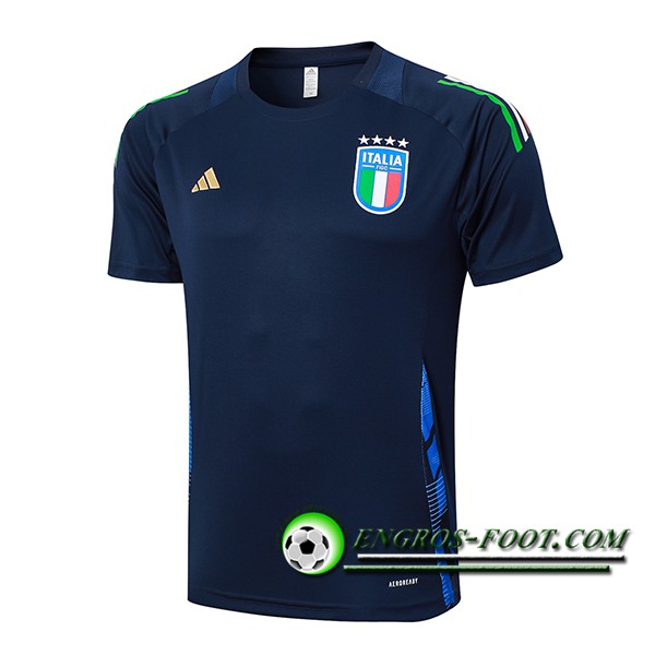 Training T-Shirts Italie Bleu Royal 2024/2025